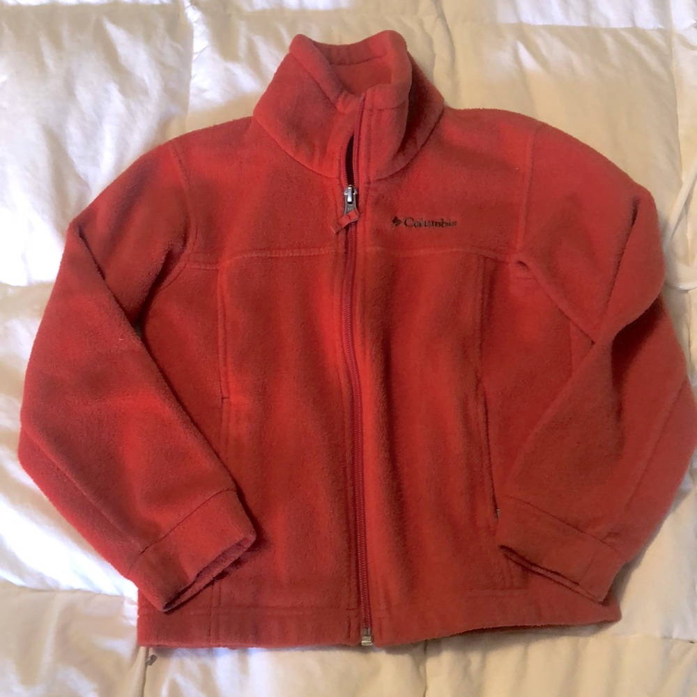 Kids Columbia fleece zip up Jacket